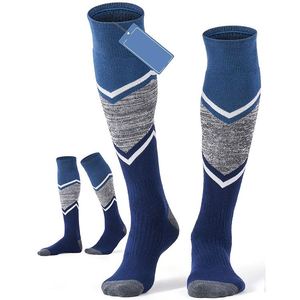 Skiing Snowboarding Full Cushioned <b>Winter</b> Wool Warm Ski <b>Socks</b> for Men & Women - Product Image 1