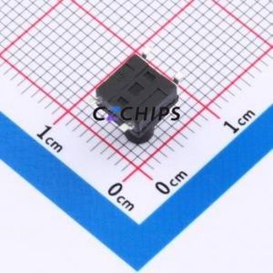 TS017A-TBY1FH8.5 Tactile Switch SMD-4P,6.2x6.2mm Switch Single Pole Single Throw Round Button 2.5N Vertical Mount - Product Image 2