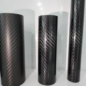 Tubos redondos de fibra de carbono de longitud personalizada - Product Image 3
