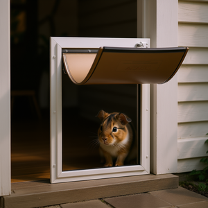 Clapet de remplacement pour porte pour animaux de compagnie, 5,25 x 8,13 pouces, en PVC résistant aux intempéries, pour petits chiens, utilisation en intérieur - Product Image 2