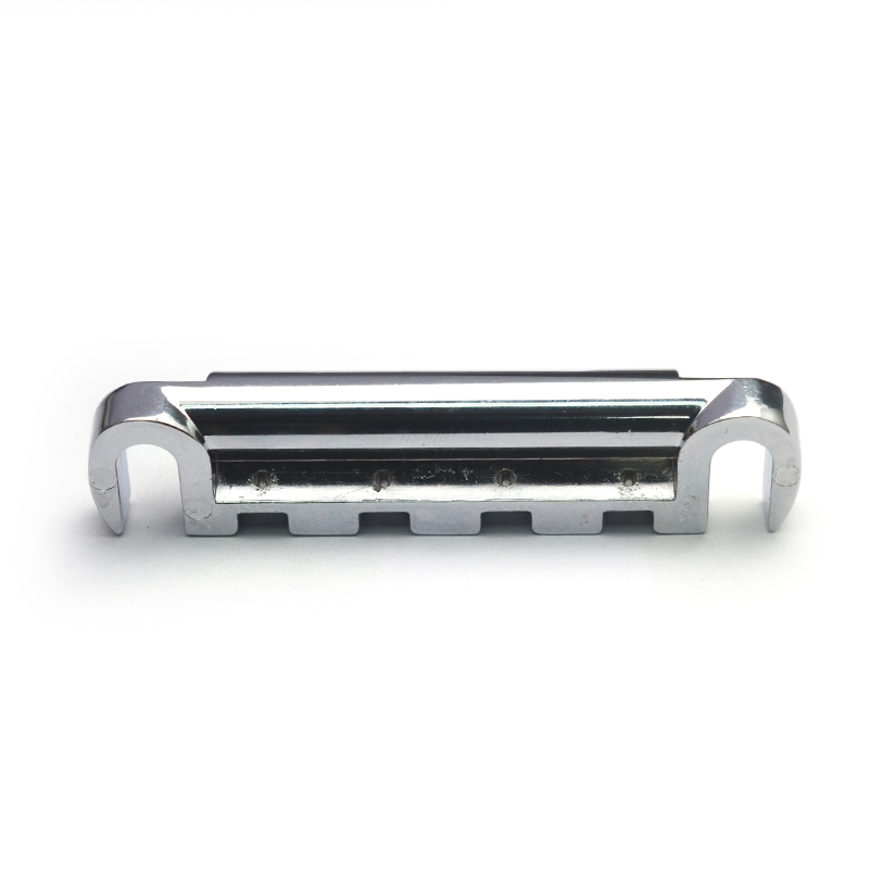 コンボブリッジテールピース 4 弦ベースギター用 87.2x20MM 弦間隔