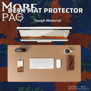 Waterproof PU <b>Leather</b> <b>Desk</b> Protector Office <b>Mat</b> Blotter and Laptop <b>Desk</b> Pad for Home or Office /Writing - Product Image 2
