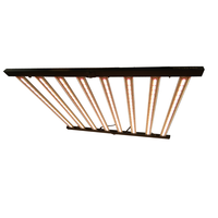Bande LED Dimmable 800W IP65 avec Télécommande, en Aluminium, 660NM, 8 Barres, Source de Puce LM561C, Spectre Complet Bloom, Garantie 5 Ans