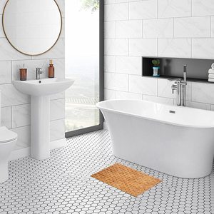 CUSTOM Bathroom <strong>Runner</strong> Long Large Rugs Floor Wood Shower Bathtub Waterproof Non Slip Accessories Bamboo <strong>Bath</strong> <strong>Mat</strong> - Product Image 3