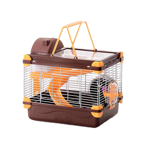 Wholesale <strong>Hamster</strong> <strong>Cage</strong> Plastic Tray Simple Style Button Closure Solid Pattern Box - Product Image 1