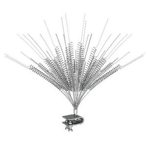 Accessoires d'alimentation Répulsif anti-oiseaux anti-colombe écologique à énergie solaire avec support de table en bronze et acier inoxydable - Product Image 5