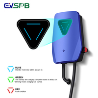 7KW a 22KW AC Fast Home Car Charger Wallbox EV Estación de carga con cable de 5M Home RFID Card Type 2 Type1 GBT New Condition