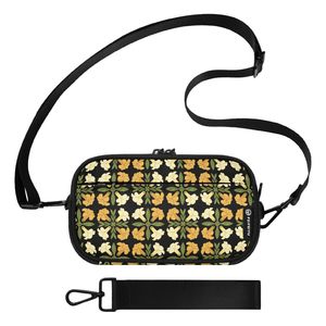 Hawaiian Custom Ulu 3 in 1 PVC <b>Clear</b> Crossbody <b>Bags</b> Waterproof Portable Lightweight Polyester Mobile Phone Shoulder Sling <b>Bag</b> - Product Image 1