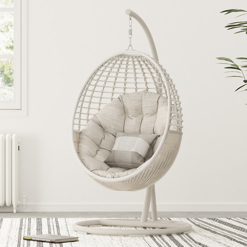 Panier suspendu ivoire