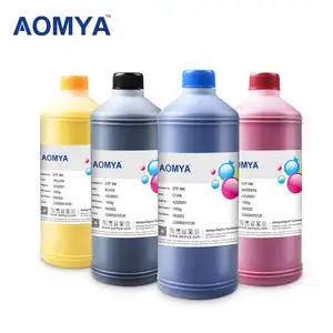 DTF mürekkep Aomya yüksek kaliteli 500ml 1000ml beyaz Pigment mürekkep için epson L1800 L805 L810 L1455 L1400 L1300 l1110 L130 dtf yazıcı