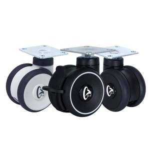 Schutz für Alle Böden Bürostuhlrollen Schwerlast-Möbelrollen Stoßdämpfende Schwenkrollen - Product Image 1