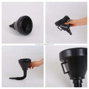 WANXIA LD-01 Universal PP + PE Plástico Multi-Função Boca Larga Grandes Funis Flexível Ferramenta de Drenagem Funil Snap - Product Image 5