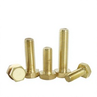 Vis, boulons et écrous hexagonaux en laiton et cuivre - Assortiment métrique en cuivre pur M3-M12 Grade 8.8