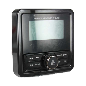 Marine Stéréo Étanche <span class=keywords><strong>Moto</strong></span> Navire Lecteur Audio Voiture MP3MP5 Système Auto FM AM Radio SPA UTV - Product Image 1
