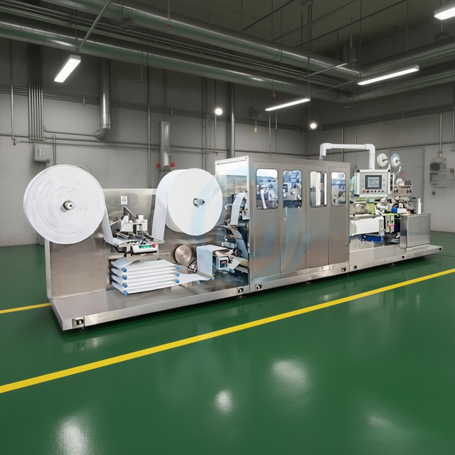 CD-2008II Full Automatic Wet Tissue Making Machine Factory Price Wet Wipe Machine for Manufacturing Plants