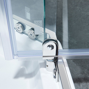 Modern Simple Shower Room Diamond-shaped Integrated Bathroom Dry Wet Separation Bath <strong>Screen</strong> Acrylic Sliding <strong>Door</strong> Partition <strong>Frame</strong> - Product Image 4