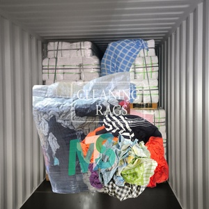 Trapos de Limpieza Industriales, Paquetes de 25 kg, Trapos de Color Usados para Limpiar, Trapos de Algodón - Product Image 1