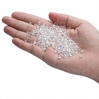 10000 pièces/paquet, élégants petits confettis de table de mariage, cristaux acryliques, diamants, remplisseurs de vase, décorations de 4,5 mm
