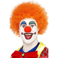 Clown habiller perruque cheveux ensemble tête explosive ventilateur perruque cirque robe professionnelle Animation exposition COSPLAY accessoires perruque