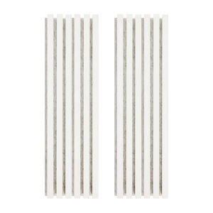 ألواح Mdf صديقة للبيئة من الخشب + اللباد الزخرفية * * من كلوريد البولي فينيل + شريحة مخططة عازلة للصوت ومخدد للصوت - Product Image 1