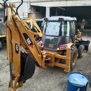 Excavatrice de chargeur frontal de Caterpillar 420F de vente chaude charge évaluée de 3 tonnes chargeur de pelle rétro de rendement élevé comportant le chat Shanghai - Product Image 2