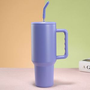 Gobelet isotherme de voyage H3.0 avec poignée, 40 oz, couvercle, paille, antidérapant, OEM ODM, logo personnalisé - Product Image 2
