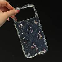 Coque de téléphone portable transparente en TPU avec motif étoile mignon, prix d'usine, pour iPhone 13, 14, 16, coque arrière pour iPhone 15 Pro Max