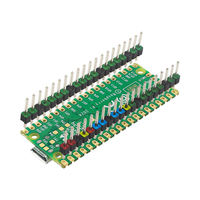 Venta de Fábrica: Conector de Pines Raspberry Pi Pico2 Color, Conector de Pines SMT GPIO de Doble Fila Simple para Raspberry Pi PICO W con Espaciado de 1.0, 1.27, 2.0, 2.54mm