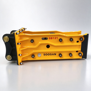 SOOSAN SB121 เครื่องเจาะหินไฮดรอลิกแบบติดตั้งบนหลังคา สำหรับรถขุดขนาด 28-35 ตัน งานก่อสร้าง งานรื้อถอน รับประกัน 1 ปี - Product Image 1