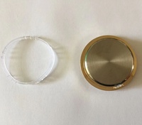 Piezas de reloj de Arte de tamaño pequeño, insertos de reloj de alta calidad de 36 mm para decoración, compatible con ups