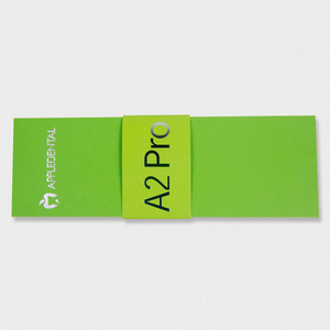 Turbina Dental de Alta Velocidad AppleDental con LED Sin Sombra, Conexión Rápida de 2/4 Orificios, Acero Inoxidable, Plateado/Dorado, CE - Product Image 1