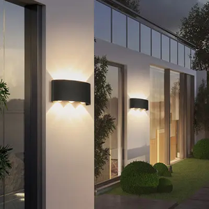 Lámpara de pared IP65 de alta calidad, pantalla de aluminio, para exteriores - Product Image 5