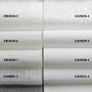 Tissu de rideau en <span class=keywords><strong>organza</strong></span> plissé moderne, vendu <span class=keywords><strong>au</strong></span> mètre, pour draperies de fenêtre contemporaines - Product Image 4