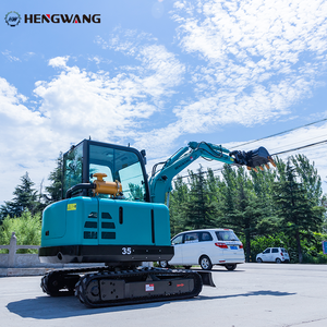 Mini excavatrice 4T pièces jointes visibilité optimale contrôle précis attache rapide équipement extérieur noyau moteur 3T Mini seau - Product Image 6