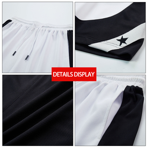 Commande en gros ODM Logo personnalisé Short de basketball pour <span class=keywords><strong>homme</strong></span> <span class=keywords><strong>d</strong></span>'<span class=keywords><strong>été</strong></span> de haute qualité 150 GSM à séchage rapide en maille respirante avec blocs de couleur et taille mi-élastique - Product Image 5