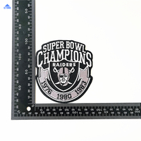 Vente chaude, broderie personnalisée, patch Las Vegas Raider pour veste, maillot Raider avec patch Vegas à repasser