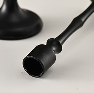 Light Luxury Style <strong>Candle</strong> <strong>Candle</strong> <strong>Holder</strong> Classical And Elegant Ornament Break-resistant Black <strong>Candle</strong> <strong>Holder</strong> - Product Image 2