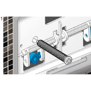 ECO ELLISSE Placa de control de doble botón Herramienta de torneado con acabado satinado - Product Image 5