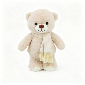 Oso de peluche personalizado, peluche de oso, oso de peluche de invierno, oso de peluche con bufanda. - Product Image 2