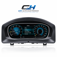 Pour VW Tiguan 2009-2017, tableau de bord numérique 12,3 pouces, compteur de vitesse, remplacement plug and play