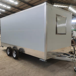 14ft Totalmente Personalizado Mobile Concessão Food Trailer Truck para Venda Hot Dog Fast Food Catering <span class=keywords><strong>Cart</strong></span> - Product Image 5