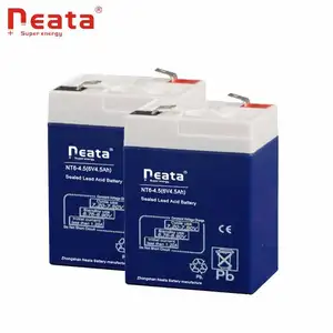 Neata Emergency Light Toys UPS Acumulador 6V 4.5AH 2.8AH 3.2AH Recarregável Chumbo Ácido Bateria