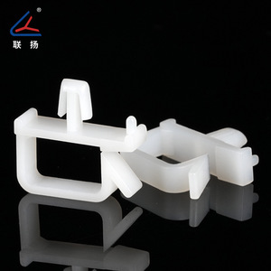 Clip para Cables Lianyang MIS-7, Base de Fijación de Cables de Plástico Cuadrada en Forma de Sillín para Paquetes de Cables Tipo Aeronave - Product Image 1