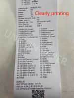 Papel de terminal personalizado al por mayor, papel de liar térmico, papel de caja registradora para cajero, cajero automático, banco