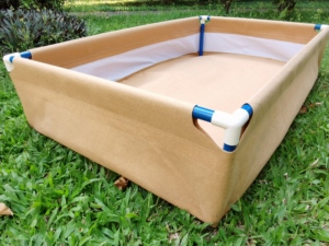 Jardinière surélevée rectangulaire <span class=keywords><strong>en</strong></span> tissu hydroponique de haute qualité, bac de culture durable et robuste, sac de culture - Product Image 4