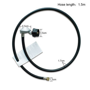 Válvula reductora de presión Regulador de propano de <span class=keywords><strong>baja</strong></span> presión Manguera LPG <span class=keywords><strong>La</strong></span> mayoría de los calentadores de parrilla de barbacoa de gas LP y <span class=keywords><strong>mesa</strong></span> de pozo de fuego - Product Image 4