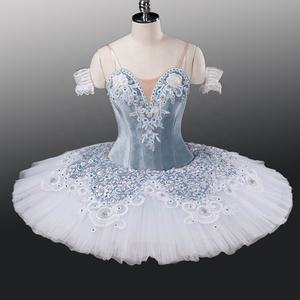 Traje <span class=keywords><strong>de</strong></span> Ballet Clásico Profesional <span class=keywords><strong>de</strong></span> Tutú para Escena <span class=keywords><strong>de</strong></span> Boda <span class=keywords><strong>de</strong></span> Paquita, Tutú <span class=keywords><strong>de</strong></span> Ballet Español Blanco y Dorado <span class=keywords><strong>con</strong></span> Plumas - Product Image 1