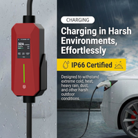Preparado para Temperaturas Extremas -30°C ℃   hasta 50 ℃   Cargador Portátil para Vehículos Eléctricos J1772 Tipo 1, 240V, 7.7kW, Enchufe NEMA 14-50, Nivel 2 EVSE, 32A