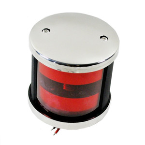 Feu de navigation Isure 12-24V en acier inoxydable 91x68mm, profil bas, accessoire pour bateau et yacht - Product Image 5