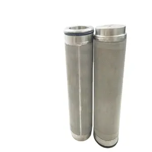 Personalize o cartucho aglomerado aço inoxidável do filtro do filtro do metal 5 mícrons